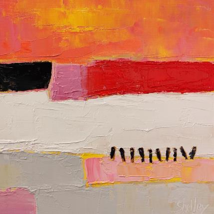 Pintura Intuition por Shelley | Pintura Abstract Oil Minimalist