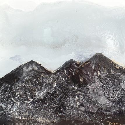 Peinture 1599 Poésie des Indes par Depaire Silvia | Tableau Abstrait Acrylique