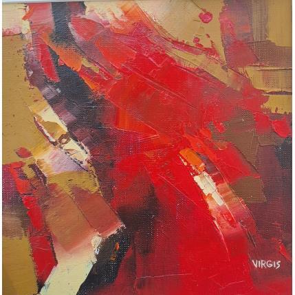 Peinture Passion par Virgis | Tableau Abstrait Huile
