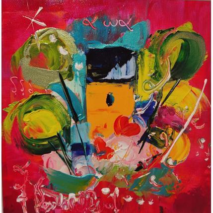 Peinture Renouveau par Bastide d´Izard Armelle | Tableau Abstrait Acrylique Architecture, Paysages