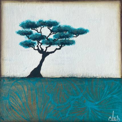 Peinture Sérénité 18 par Blais Delphine | Tableau Figuratif Acrylique, Encre