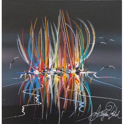 Painting Plein vent ce soir by Fonteyne David | Painting Figurative Acrylic