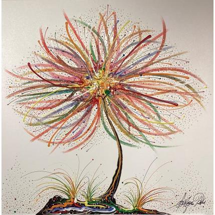 Painting Le soleil du coeur by Fonteyne David | Painting Figurative Acrylic