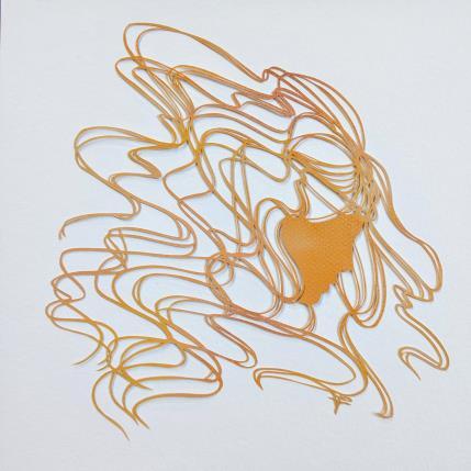 Peinture Vent de l'Aube par Atalanta Vanessa | Tableau  Papier, Pastel Nature, Portraits