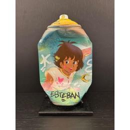 Sculpture  ESTEBAN par Kedarone | Sculpture Pop-art Acrylique, Graffiti Icones Pop