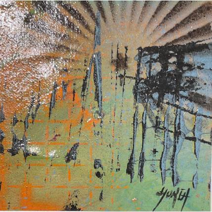 Peinture Promenade KTDRAL - Cathédrale de Strasbourg par Horea | Tableau Figuratif Huile Urbain