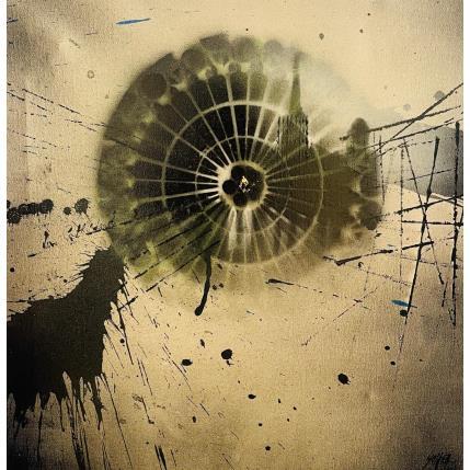 Peinture Hope Cathédrale - Cathédrale de Strasbourg par Horea | Tableau Figuratif Huile Urbain