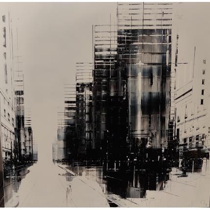 Peinture Voyage par Rey Julien | Tableau Figuratif Feuille d'or