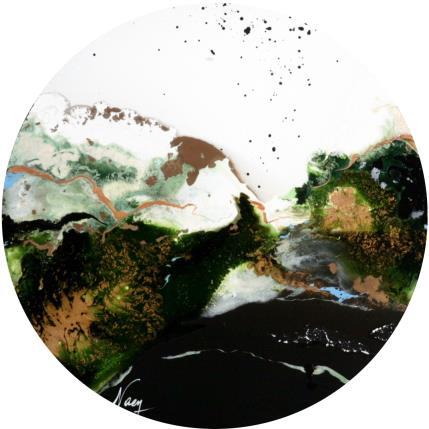 Peinture C2634 par Naen | Tableau Abstrait Acrylique, Encre