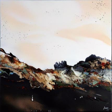 Peinture 822 par Naen | Tableau Abstrait Acrylique, Encre