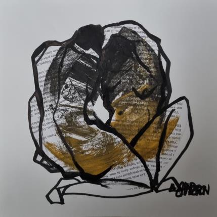 Peinture F3 Écriture 4 par Chaperon Martine | Tableau Figuratif Acrylique Nu