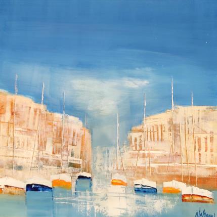 Peinture ST63 par Héraud Alain | Tableau Figuratif Huile Marine