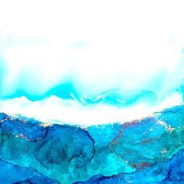 Painting Poésie marine 1647 by Depaire Silvia | Painting Abstract Acrylic