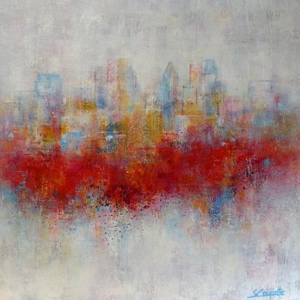 Peinture Bounless Dreams par Coupette Steffi | Tableau Figuratif Acrylique Urbain