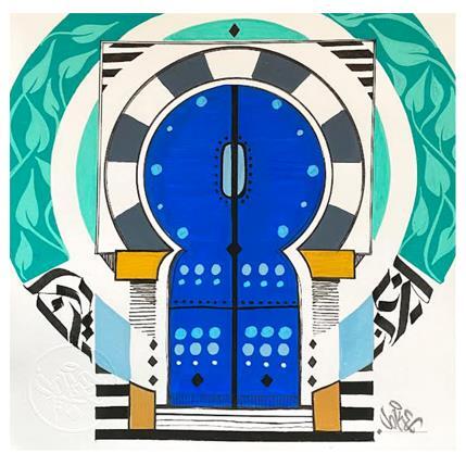 Peinture Rabat par Nitram Joke | Tableau Street Art Acrylique, Encre Architecture, Paysages, Urbain