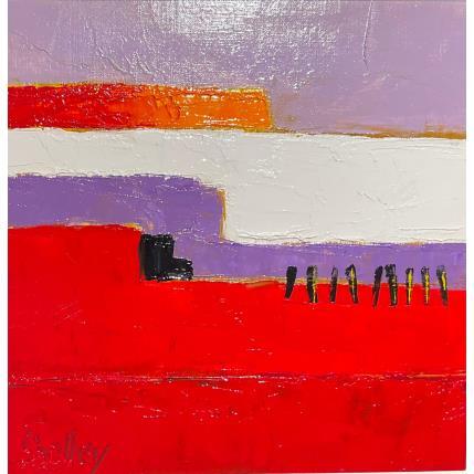 Painting Espiègle by Shelley | Painting Abstract Oil