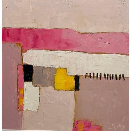 Peinture Emotion par Shelley | Tableau Abstrait Huile