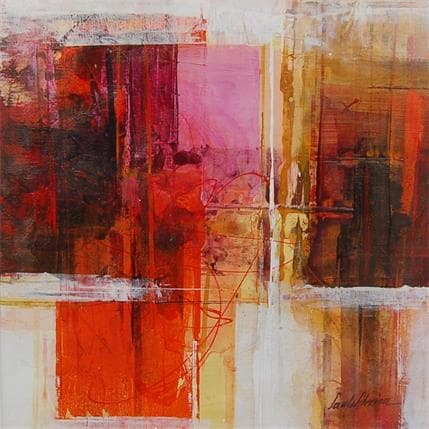 Painting reflexão by Silveira Saulo | Painting Abstract Acrylic