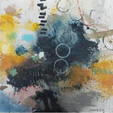 Painting Zapas by Jiménez Conesa Francisco | Painting Abstract Acrylic, Charcoal Minimalist