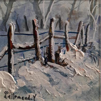 Painting Paysage grenoblois by Lallemand Yves | Painting Figurative Acrylic Urban