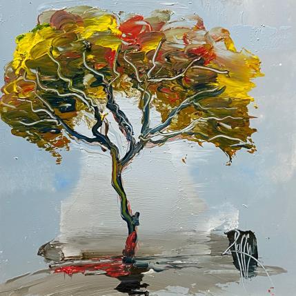 Painting Zen by Raffin Christian | Painting Figurative Oil Landscapes, Pop icons