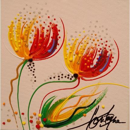 Peinture Duo amour par Fonteyne David | Tableau Figuratif Acrylique Nature