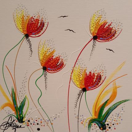 Peinture Vers le soleil par Fonteyne David | Tableau Figuratif Acrylique Nature