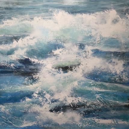 Peinture Face à Face par Ortis-Bommarito Nicole | Tableau Figuratif Acrylique Marine