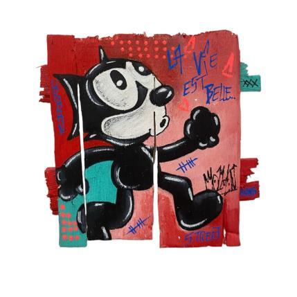 Peinture Style par Molla Nathalie  | Tableau Pop-art Acrylique, Bois, Posca Icones Pop