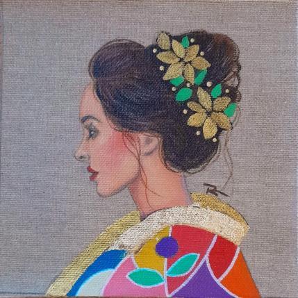 Peinture Ruth par Rosângela | Tableau Figuratif Acrylique Portraits