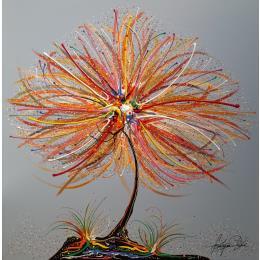 Painting L'Amour nature chez toi by Fonteyne David | Painting Figurative Acrylic