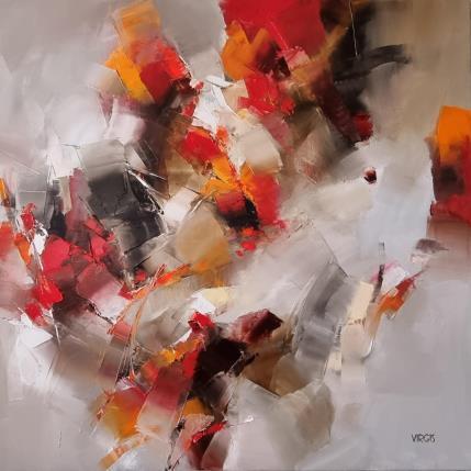 Peinture The spring of our anxiety par Virgis | Tableau Abstrait Huile