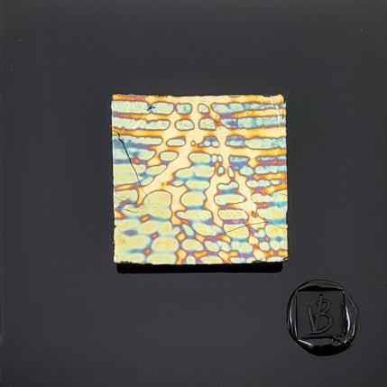 Peinture Kingston par Bauquel Véronique | Tableau Abstrait Collage Minimaliste