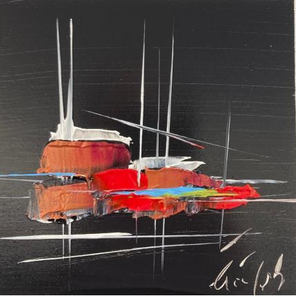 Peinture L'insolite voyage par Munsch Eric | Tableau Figuratif Acrylique, Huile Marine