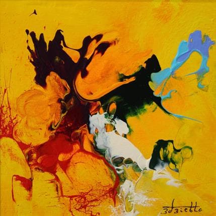 Peinture 18.09.13 par Zdzieblo Thierry | Tableau Abstrait Acrylique Minimaliste