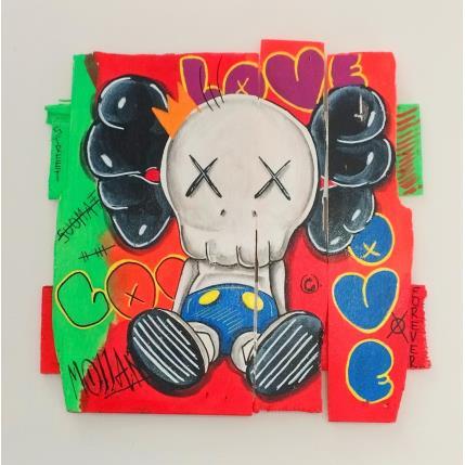 Painting Change it by Molla Nathalie  | Painting Pop-art Acrylic, Posca, Wood Pop icons