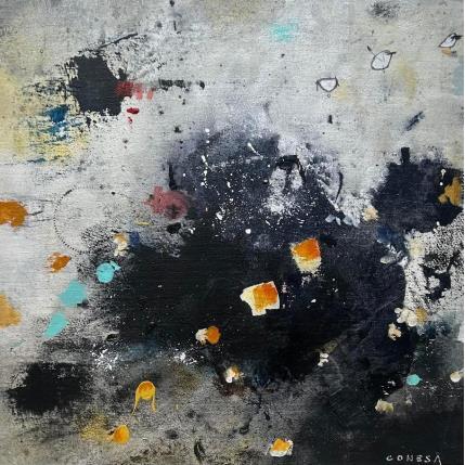 Painting Silueta by Jiménez Conesa Francisco | Painting Abstract Acrylic, Charcoal