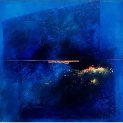 Peinture Abstraction # 1934 par Hévin Christian | Tableau Abstrait Acrylique, Huile, Pastel Minimaliste