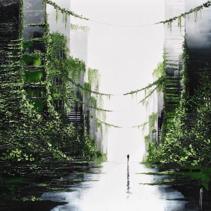 Peinture Arpège du silence par Galloro Maurizio | Tableau Figuratif Huile Urbain