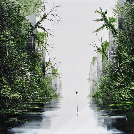 Peinture Ecume végétale par Galloro Maurizio | Tableau Figuratif Huile Urbain