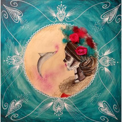 Painting Il Soffio di te che sollievo by Nai | Painting Surrealism Acrylic, Gluing Animals, Life style