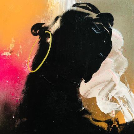 Peinture GOLDEN RING par Mestres Sergi | Tableau Pop-art Acrylique, Graffiti Icones Pop