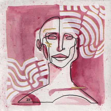 Peinture Notes par Detovart | Tableau Figuratif Acrylique Portraits