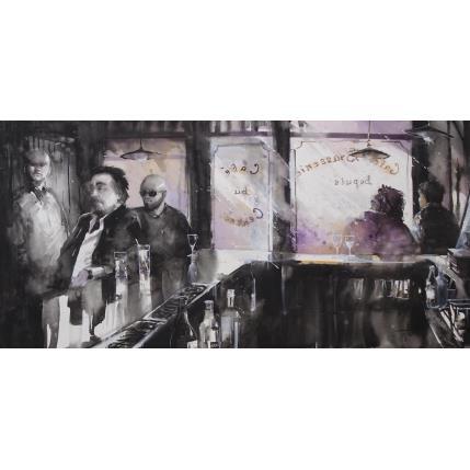 Gemälde Attractions von Abbatucci Violaine | Gemälde Figurativ Aquarell