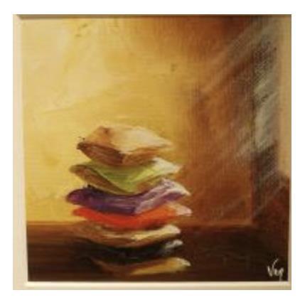 Gemälde Ensemble von Vinnie | Gemälde Figurativ Öl