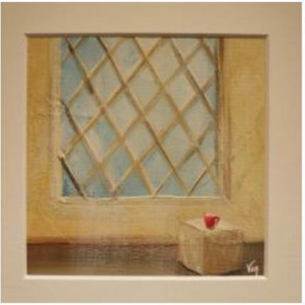 Gemälde Pink von Vinnie | Gemälde Figurativ Öl