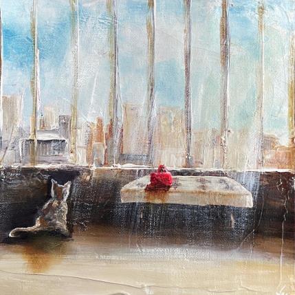 Gemälde attente von Vinnie | Gemälde Figurativ Öl Pop-Ikonen