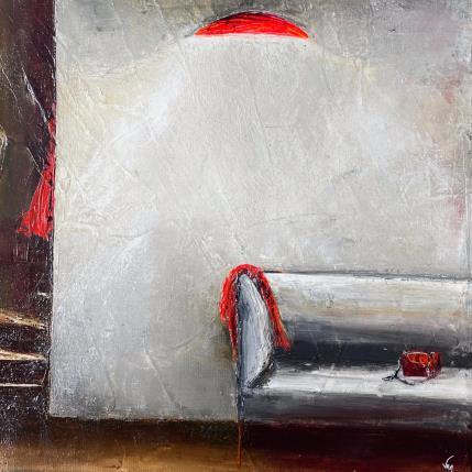 Peinture traces  par Vinnie | Tableau Figuratif Huile