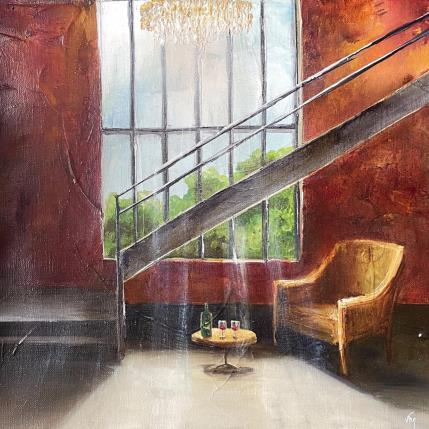 Peinture tout est prêt par Vinnie | Tableau Figuratif Huile