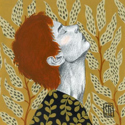 Peinture Flora par Alie Loizel | Tableau Figuratif Acrylique Portraits